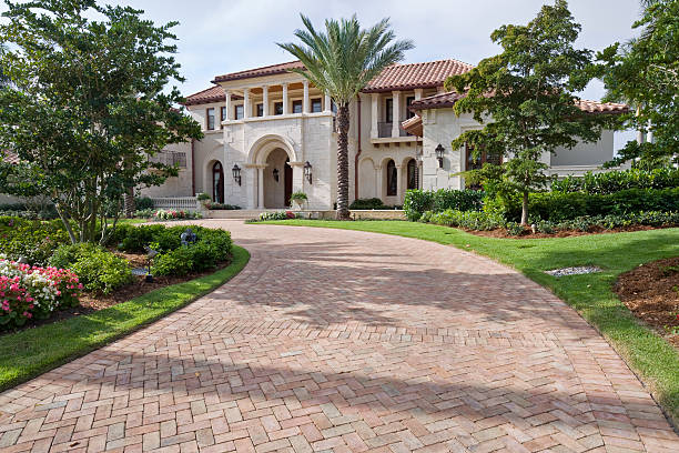 Residential Paver Driveway in Social Circle, GA